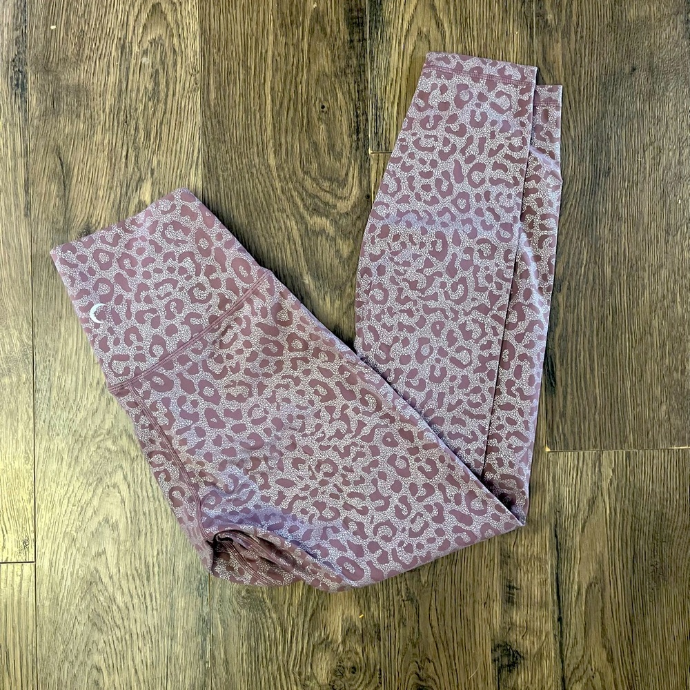 Lilac Leopard Supreme Hi-Rise 7/8 24"